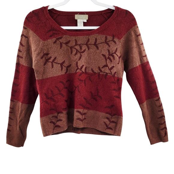 Vintage The Territory Ahead Lambswool Angora Cashmere Blend Sweater Women’s Sz M - Picture 1 of 6